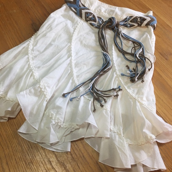 a.n.a Dresses & Skirts - Romantic Boho Cotton Skirt Made in India sz 10P